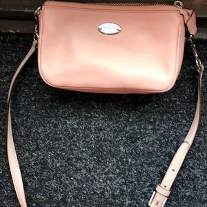 Coach Crossbody Bag (light pink) BARELY WORN!!!!